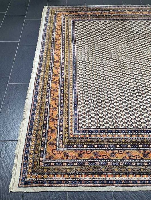 Tapete Persa SAROUGH MIR - 250cm x 255cm - Lã s/Algodão - Perfeito!