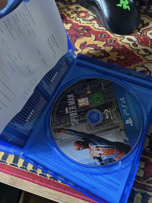 Spiderman ps4 gra