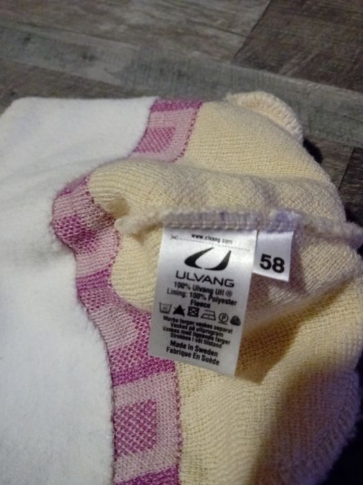 Czapka  sportowa Ulvang 100 % wełna merino, wool