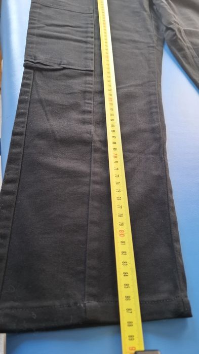 Cargo bawelna z elastanem, nad kostkę spodnie