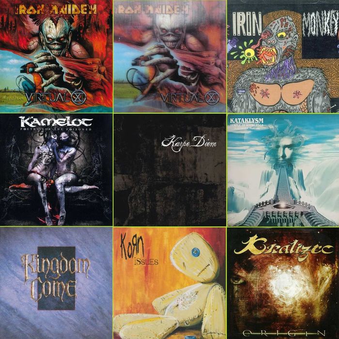 89 CDs - Metal - Muito Bom Estado