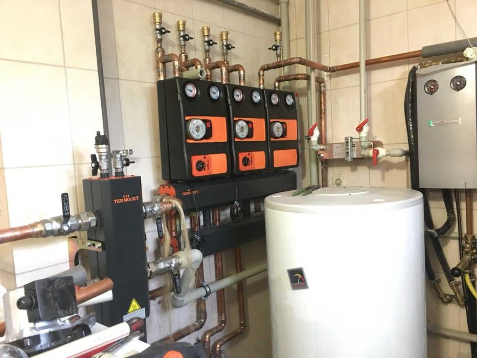 Монтаж промислової та побутової  сантехніки. Монтаж систем опалення