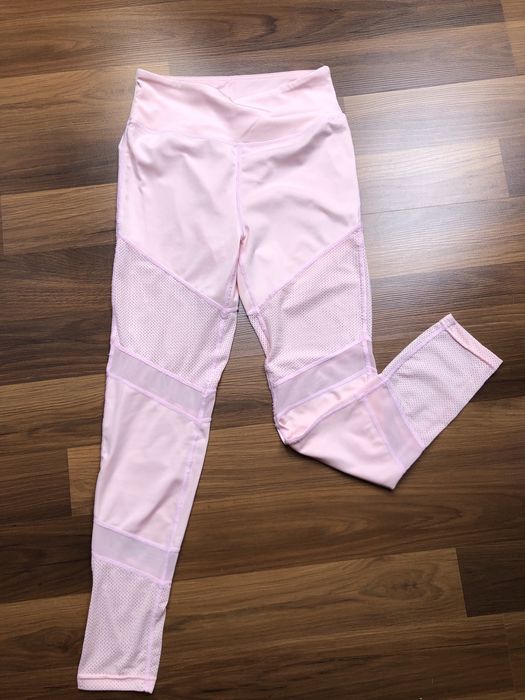 Legginsy jasny róż rozmiar S