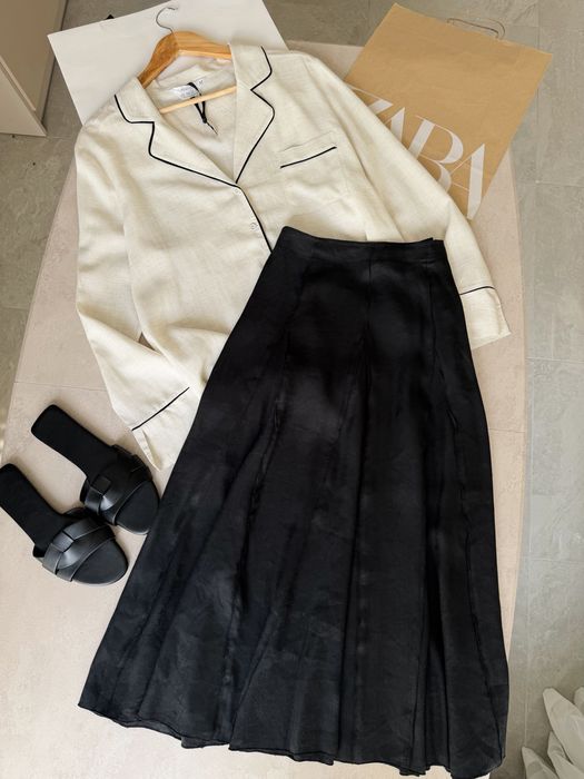 Лляна спідниця від Massimo Dutti