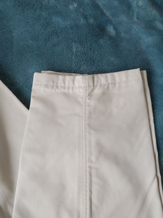 Jasne spodnie wizytowe L