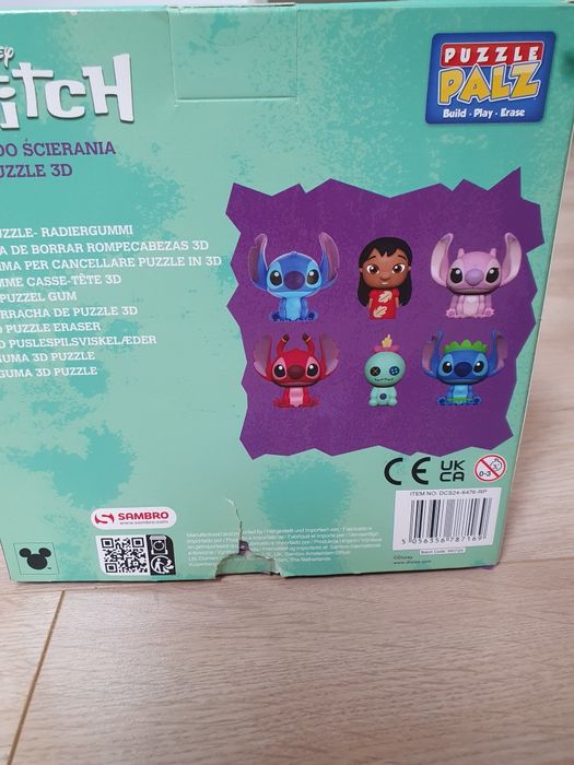 Stitch gumki do ścierania puzzle