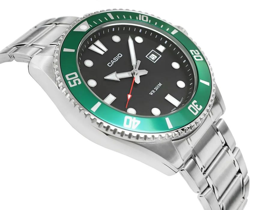 zegarek męski casio mdv-107d-3avef + box