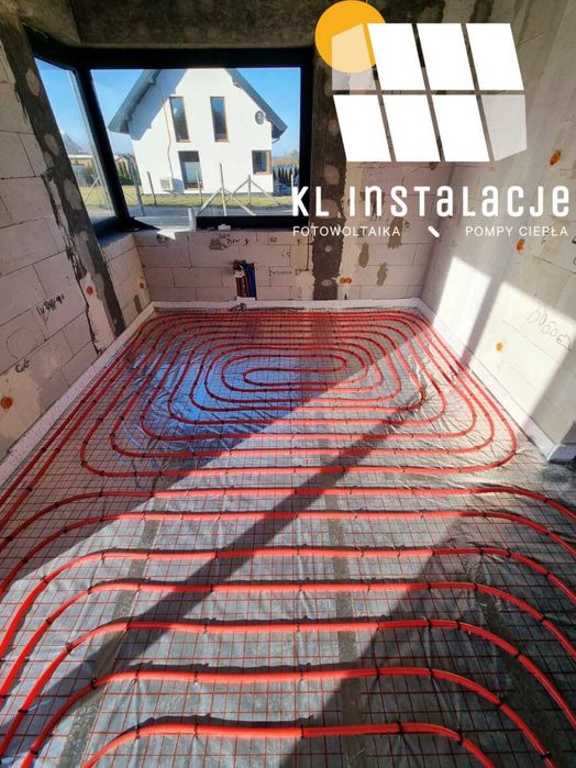 Ogrzewanie podłogowe Montaż-Instalacja