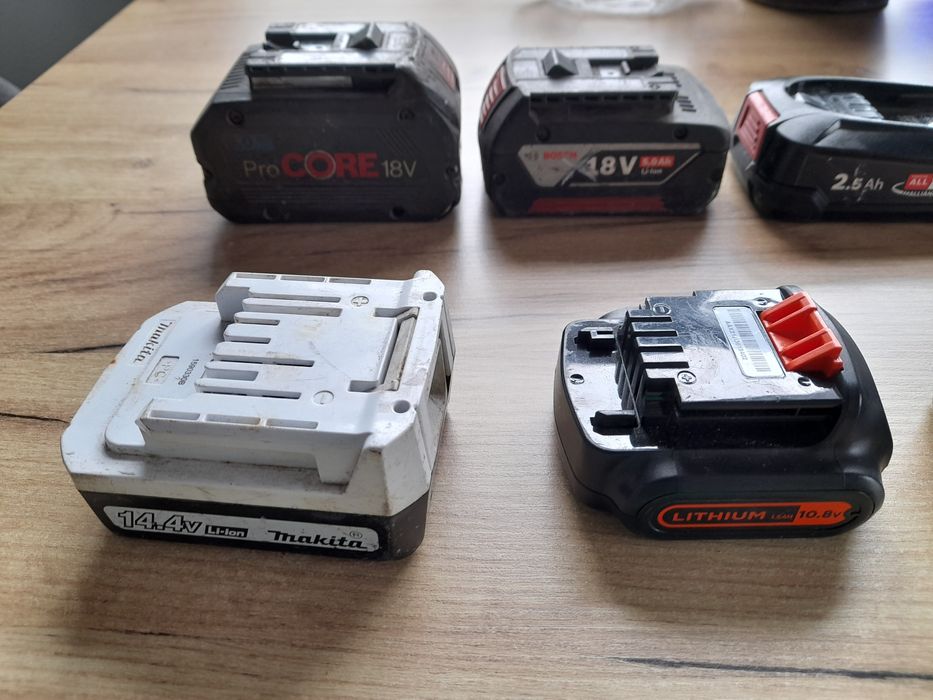 Zestaw bateria akumulator Bosch Makita Black&Decker