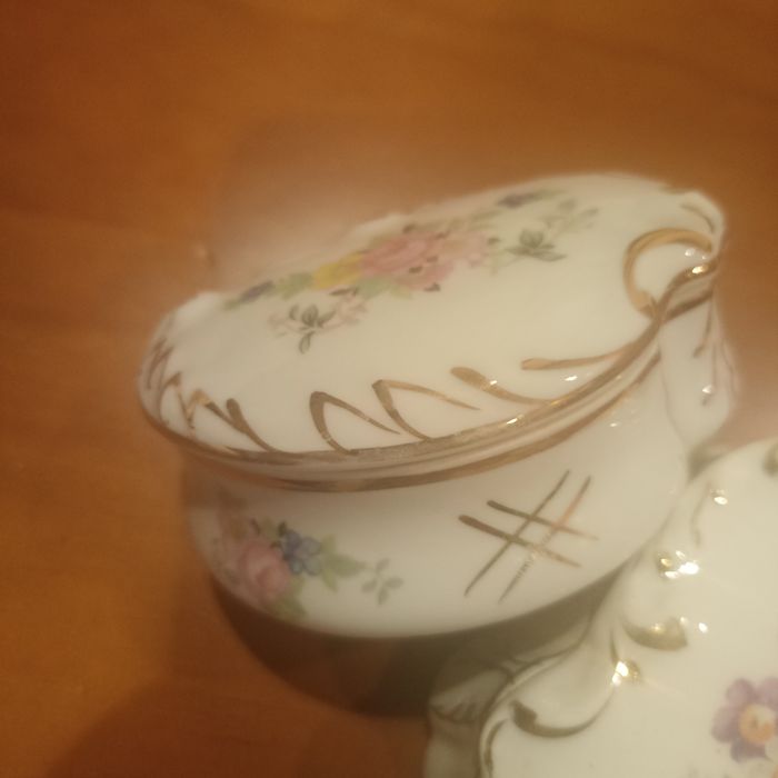 2 Guarda-joias, porcelana portuguesa Artibus