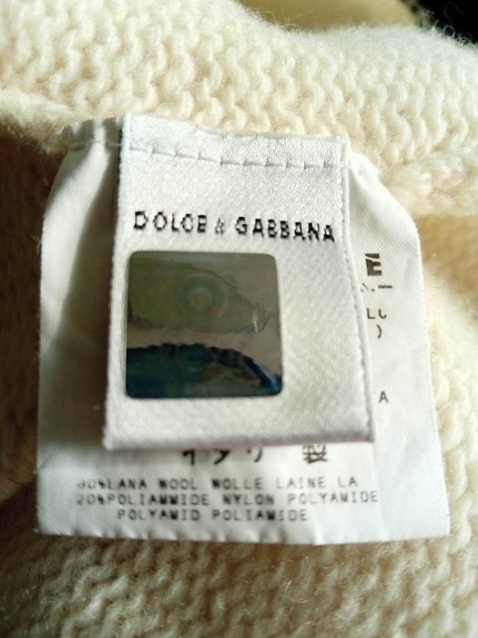 DOLCE&GABBANA golf 80% wełna r. XS