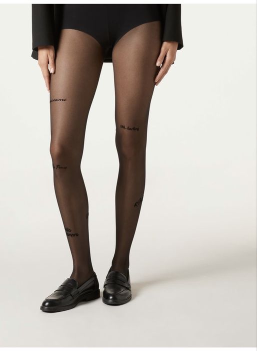 колготи з принтом від Calzedonia