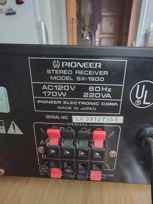 Колонки Schneider MIDI 2755 LS Ресивер Pioneer SX-1900