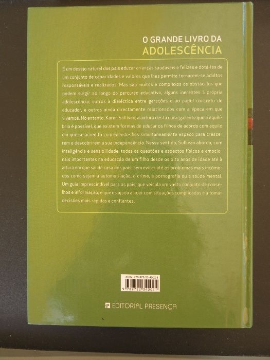 Karen Sullivan "O Grande Livro da Adolescência"