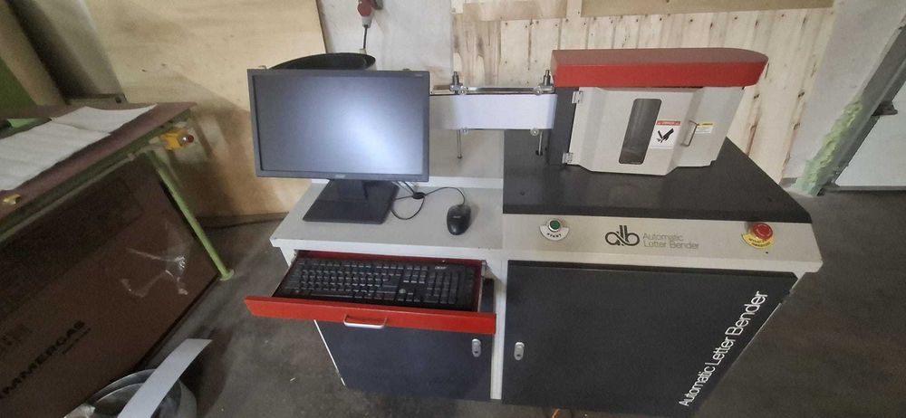 Giętarka do liter przestrzennych ALB-01 ECO 160 po serwisie
