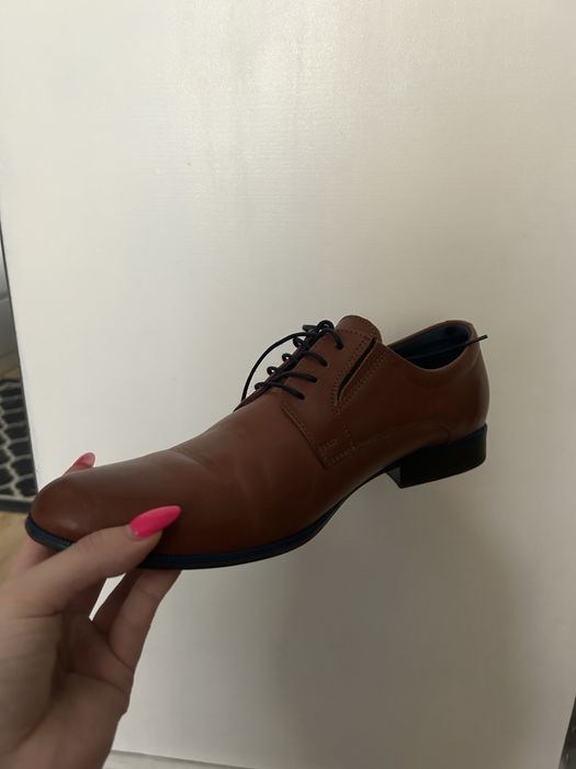 Buty meskie eleganckie skorzane