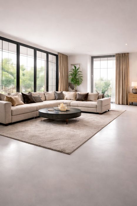 Posadzki żywiczno-lawowe