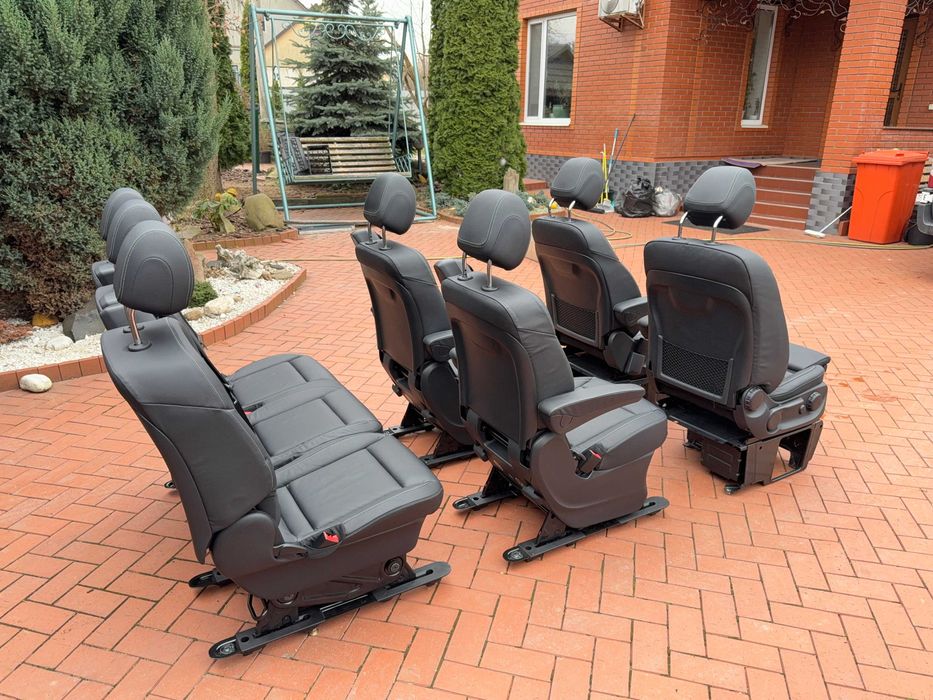 Сидіння салон сиденья Мерседес V-класу w447 шкіра Lugano Віто 2024