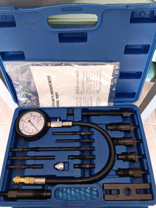 Conjunto verificação de compressão para motores diesel 70 bar