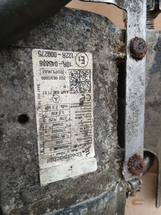 Webasto ogrzewanie postojowe Mercedes Vito Viano W447