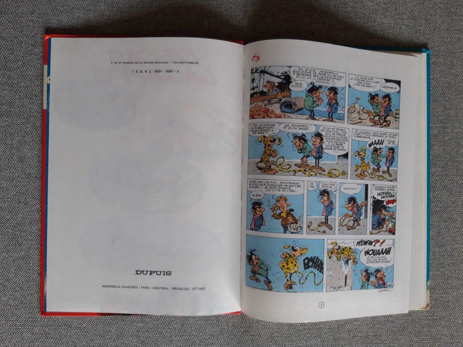 BD Gaston Lagaffe "Le cas Lagaffe"