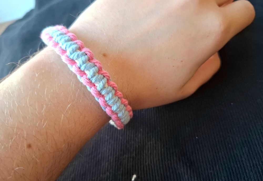 Bransoletka handmade trans lgbtq