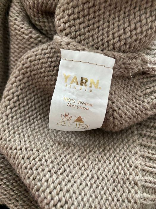 Yarn 100% wełna merynos nowy fango sweterek