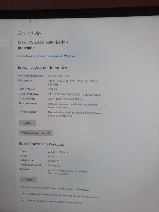 Vendo conjunto CPU, teclado rato e câmara web