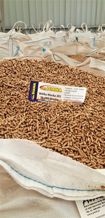PELLET DRZEWNY A1 worki 15 kg, Transport