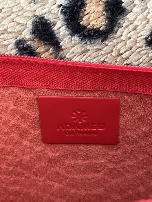 Czerwona torebka Batycki skóra naturalna