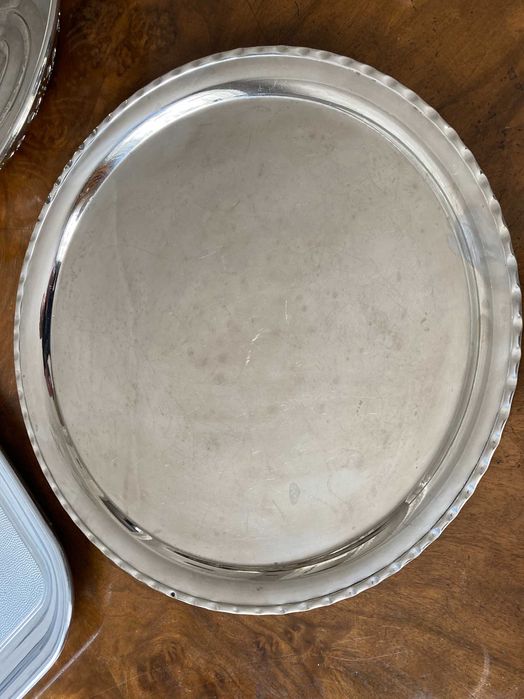 Zestaw tac retro, PRL, vintage