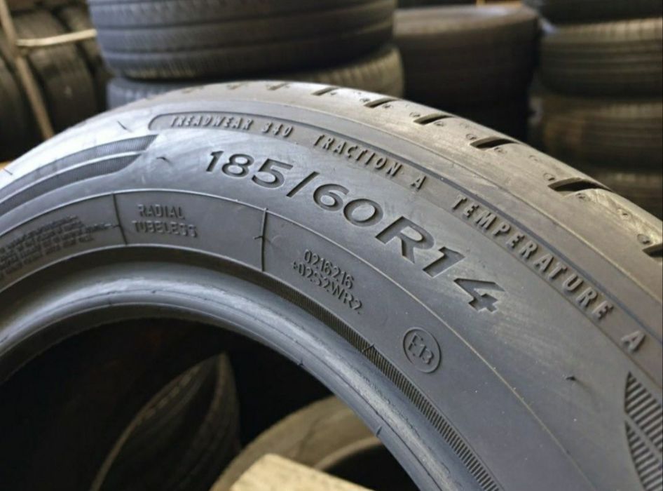 Літні шини DUNLOP 185/60 R14 резина Р14