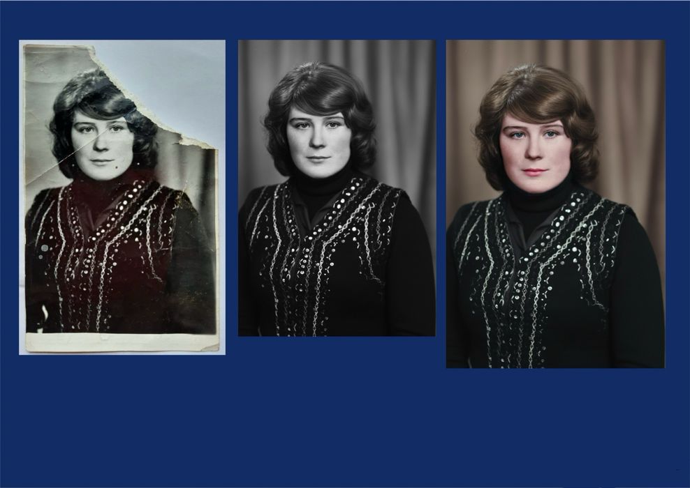 Ретуш, відновлення старих фото