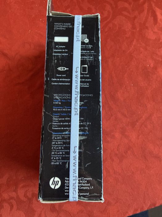 New Packaged HP Charger – US Power Plug/Socket64737841170435123