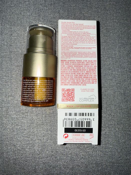 Clarins Double serum nowe oko