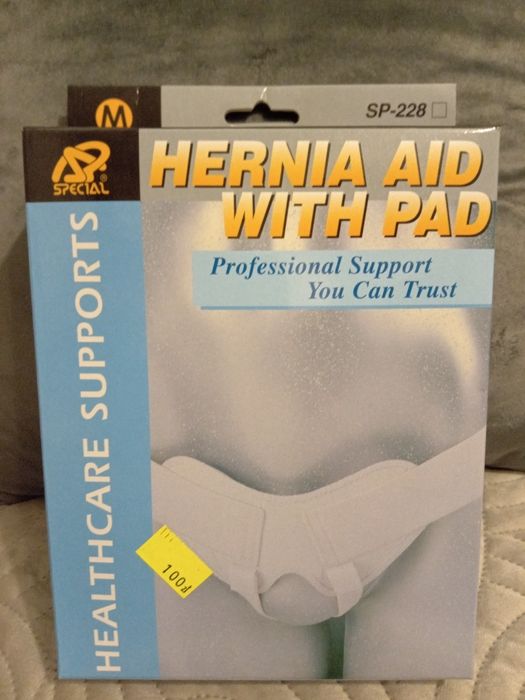 pas przepuklinowy obustronny