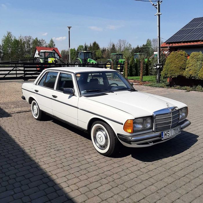 Zawiozę do ślubu białym Mercedesem