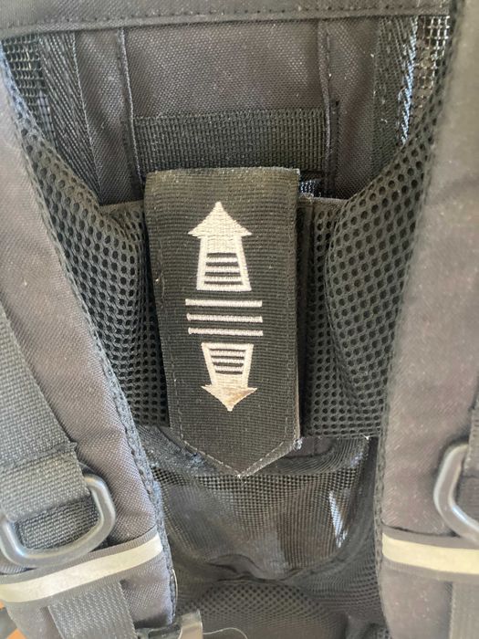 Mochila porta-bebés Lupilu, preto