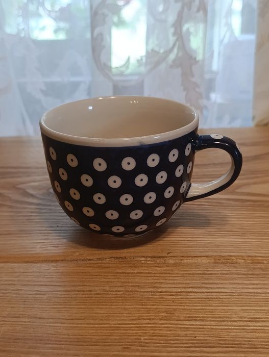 Filiżanka ceramiczna duża D42 350 ml Zakłady Ceramiczne Bolesławiec