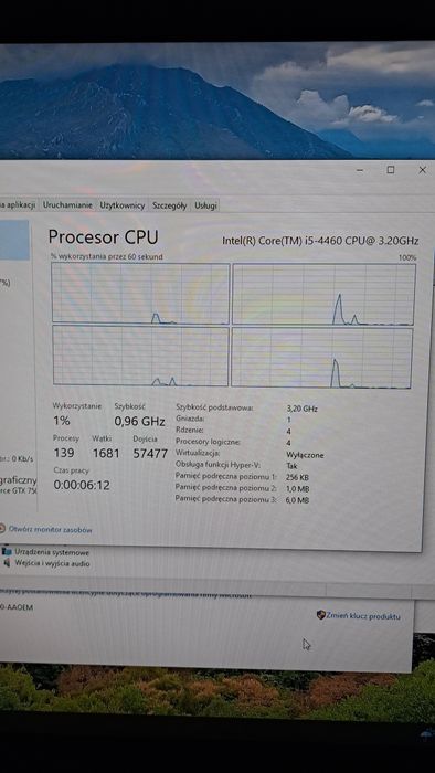 Komputer stacjonarny i5, 16GB, 750Ti, ssd, hdd