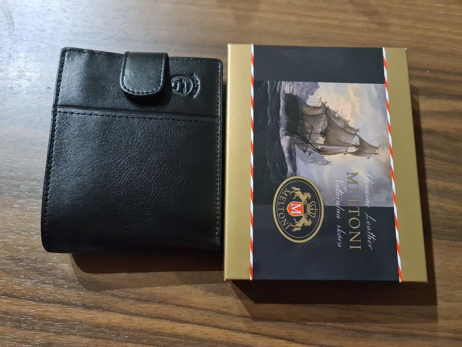 Portfel skórzany meltoni