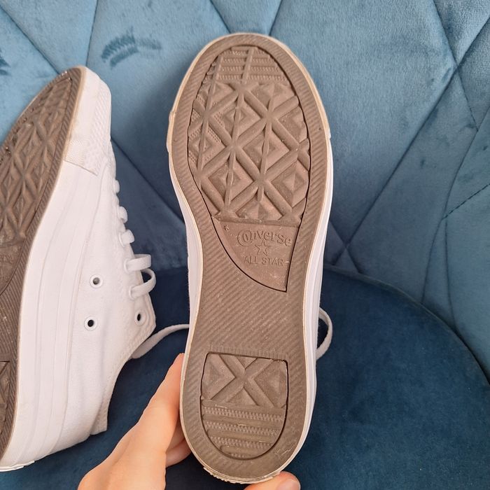 Converse białe, rozm. 37.5