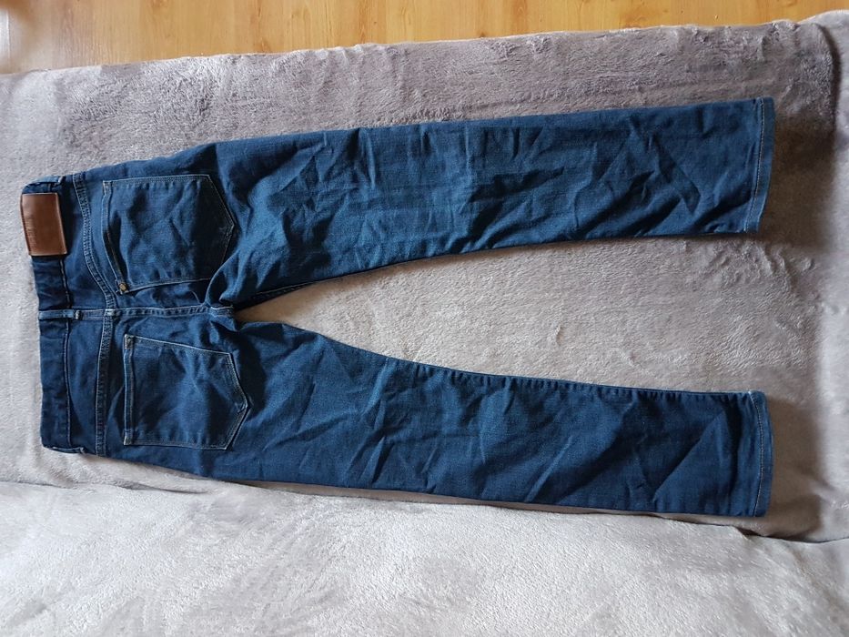 H&M Skinny fit, r. 146 spodnie dżinsy jeansy