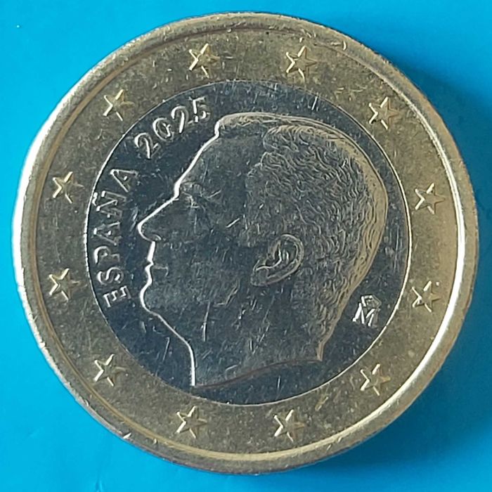1 Euro de 2025 de Espanha, Filipe VI