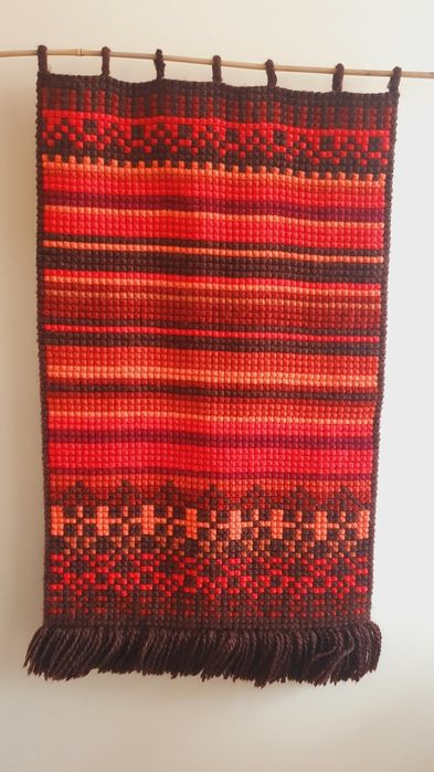 Kilim, gobelin wełniany z podszewką