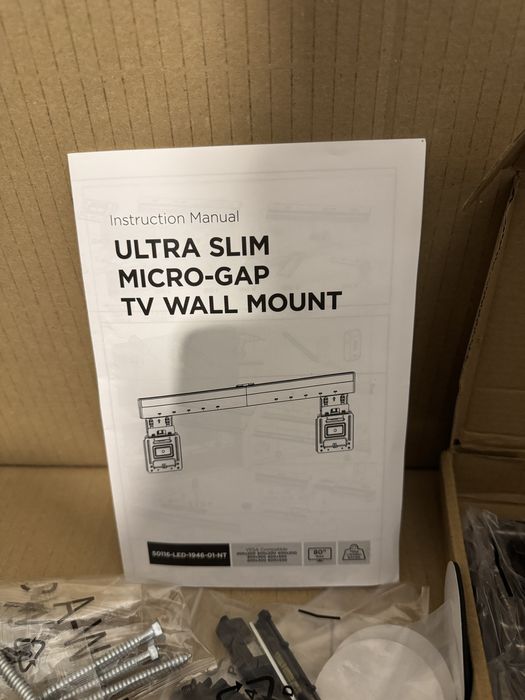 Uchwyt Tv ultra slim uniwersalny od 43 cali do 80cali