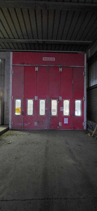 Kabina komora lakiernicza przemysłowa duża 18m