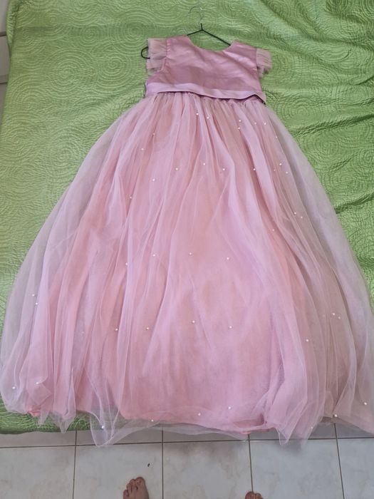Vestido  princesa  festa  infantil