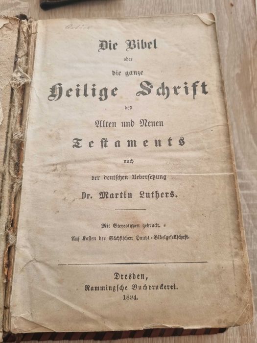 Biblia Martin Luter