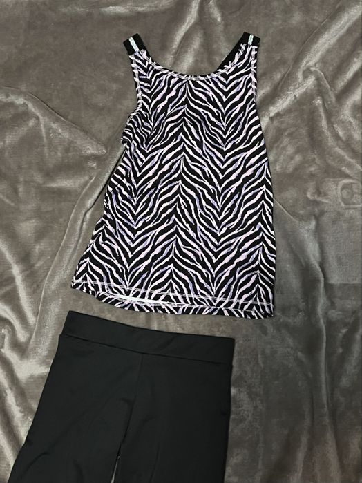 Комплект для дівчинки спортивний для тренування, танців 134 см.